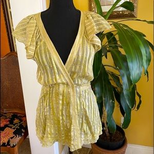 BCBG silk top